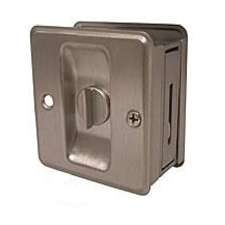 Ives Commercial Aluminum Privacy Sliding Door Pull Satin Nickel Finish 991A15